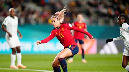 Alexia Putellas, en el partido de España ante Zambia.
