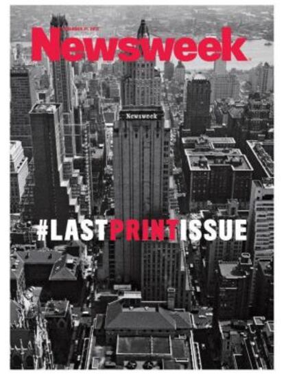 Última portada de Newsweek.