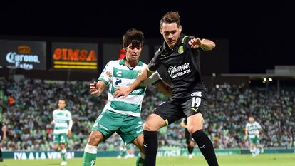 El Estadio Corona en Torreón, esta semana durante un partido entre el Santos y el Guadalajara.