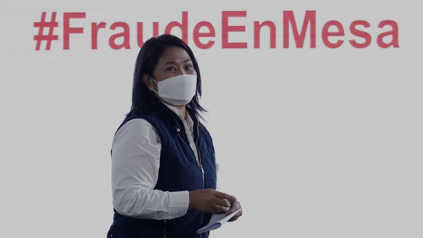 Keiko Fujimori denuncia sin pruebas fraude electoral y agita el tramo final  del escrutinio de votos en Perú | Internacional | EL PAÍS