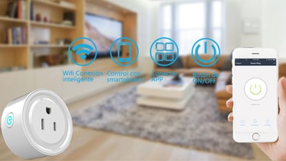Este enchufe inteligente simplifica tu vida, gracias a su sistema de control de voz para configurar tus electrodomésticos