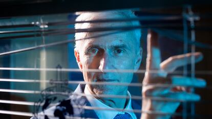 Jürgen Stock, en su despacho de la sede de Interpol en Lyon (Francia).