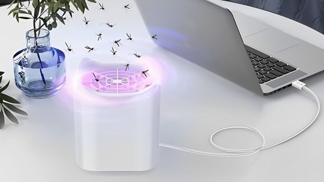La trampa eléctrica para mosquitos con la que dormir en paz este verano
