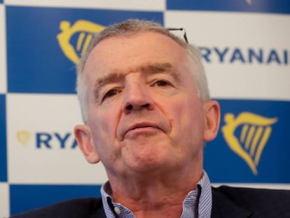 El CEO de Ryanair Group, Michael O'Leary.