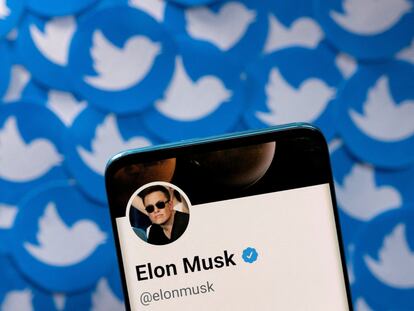 Imagen del antiguo perfil de Elon Musk en la red social Twitter.