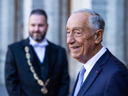 El presidente portugués Marcelo Rebelo de Sousa, en Bruselas a mediados de octubre.