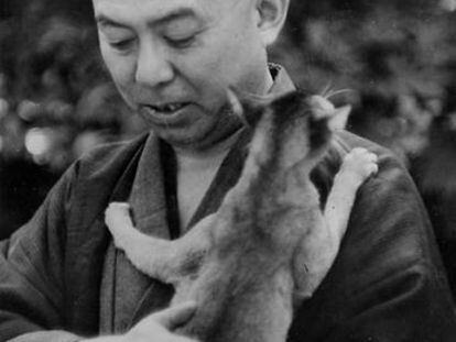 El escritor japonés Junichiro Tanizaki.