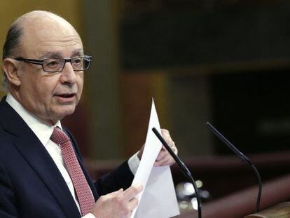 El ministro de Hacienda, Crist&oacute;bal Montoro.