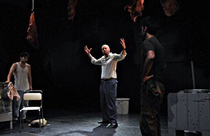 Masked, obra de teatro sobre la intifada palestina . 