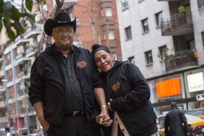 Omara Portuondo y Eliades Ochoa en Barcelona.