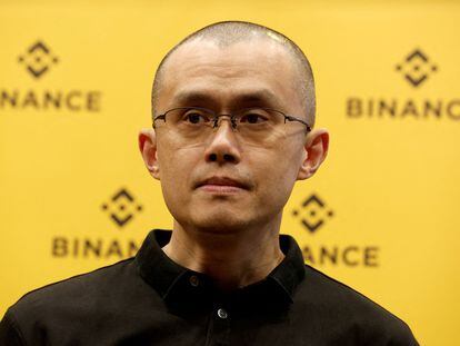 Changpeng Zhao, fundador y CEO de Binance, en una imagen de archivo.