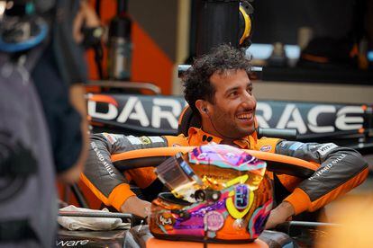Daniel Ricciardo, en los Emiratos. 