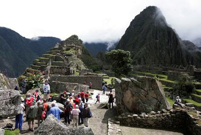 Imagen de Machu Picchu , en Perú.