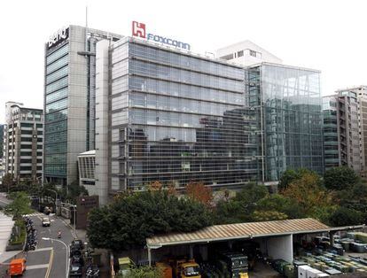 Vista de la planta de Hon Hai y Foxconn en Taipéi (Taiwan).