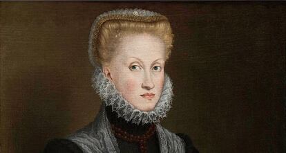 La reina Ana de Austria, por Sofonisba Anguissola.