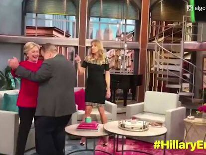 Hillary Clinton baila salsa