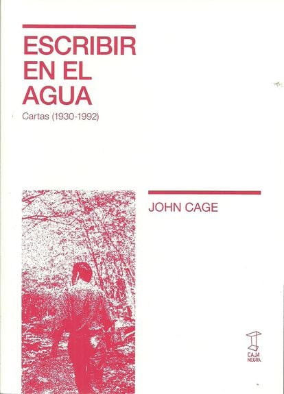Portada de 'Escribir en el agua', de John Cage.