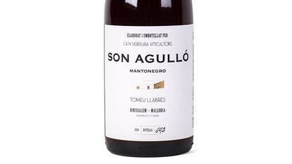 España
Son Agulló
2018. Tinto. Binissalem
(Mallorca). Can Verdura.
100% manto negro. 13% vol.
Precio: 35 euros.
