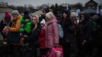 Más de un millón de personas han llegado a Polonia procedente de Ucrania.