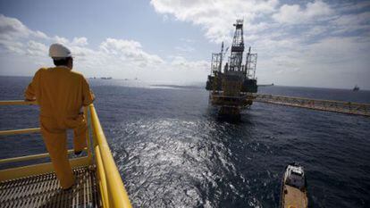 Plataformas petrolíferas en el Golfo de México