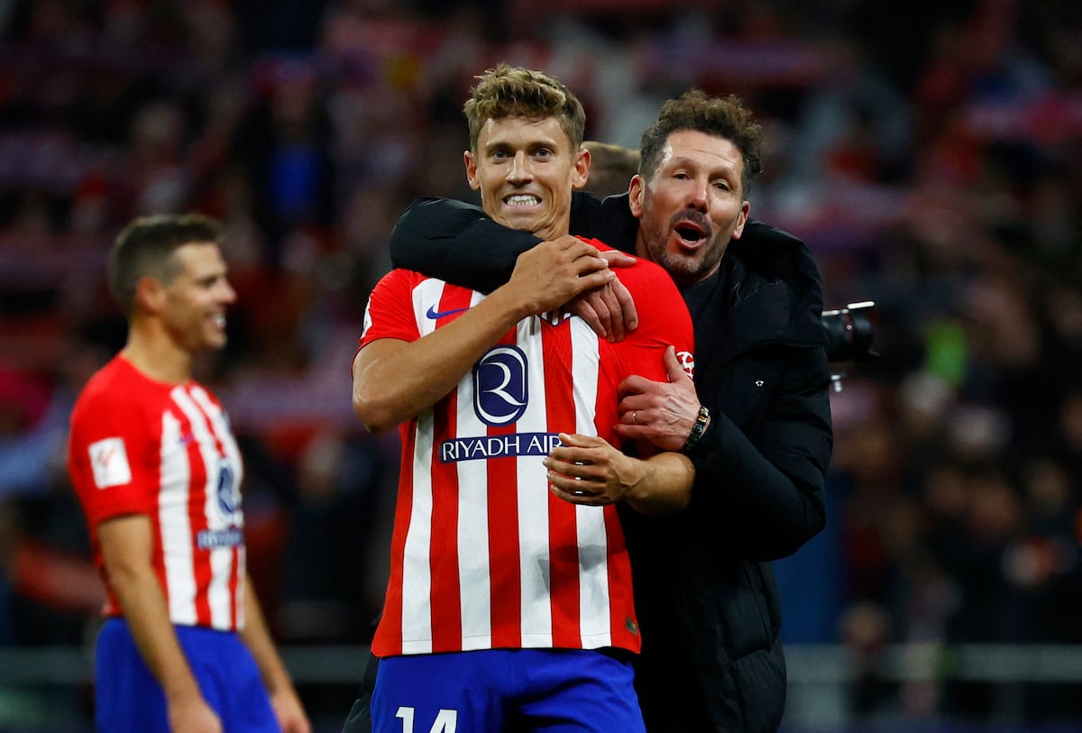 Simeone vuelve a ser Simeone en la esforzada victoria del Atlético ante el Sevilla | Fútbol | Deportes