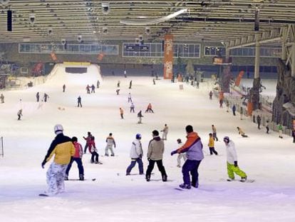 Madrid Snow Zone en Xanad&uacute;.