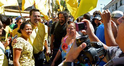 Jose Maria Villalta es el candidato de la izquierda.