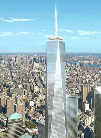 Maqueta de la Freedom Tower de Nueva York, proyecto de Daniel Libeskind.