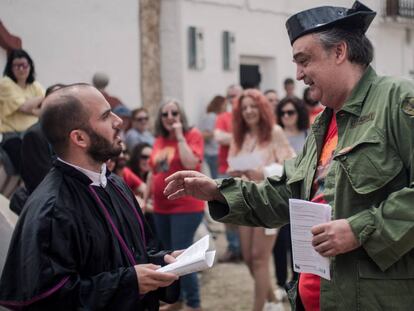 Un momento de la quedada 'amanecista' de 2018 en la localidad albaceteña de Ayna.