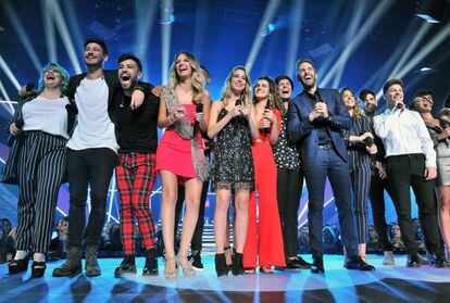Los concursantes de OT 2018.