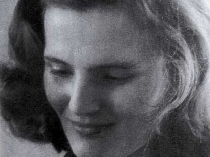 La escritora Carmen Laforet.