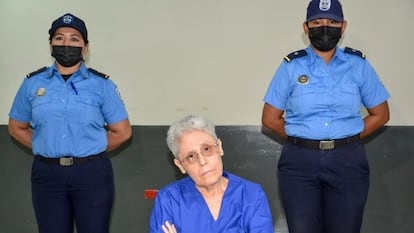 La guerrillera y presa política nicaragüense Dora María Téllez, el pasado agosto.