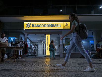 Una sucursal del Banco do Brasil en Río de Janeiro, el 4 de mayo.