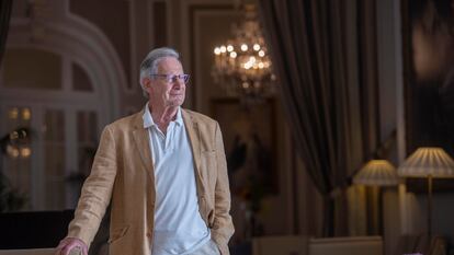 John Eliot Gardiner, el martes en San Sebastián.