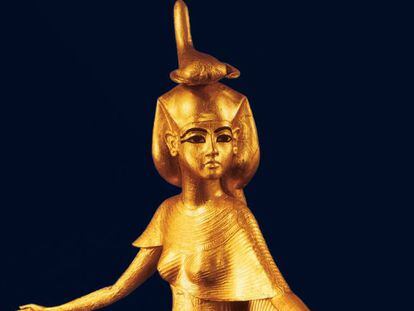 La diosa egipcia Selket, vinculada al escorpión.