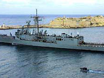 La fragata USS Nicholas abandonó ayer Malta, dos días antes de lo que tenía previsto, debido a los atentado de EE UU.
