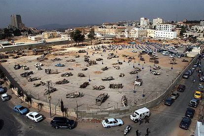 La Muqata de Ramala, cuartel general de Yasir Arafat, en una fotografía del pasado 28 de octubre.