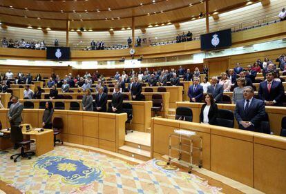 Imagen de archivo del pleno del Senado.