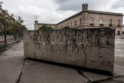 La sede del Archivo General de la Nación, en Ciudad de México.
