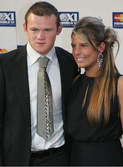 Rooney y su novia, Collen Mc Loughlin