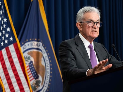 Jerome Powell, presidente de la Fed, el 26 de julio pasado.