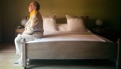 Gabriel García Márquez en su dormitorio en Cartagena de Indias (Colombia) en 2009.