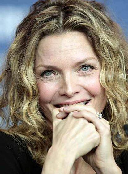 Michelle Pfeiffer, ayer en Berlín.