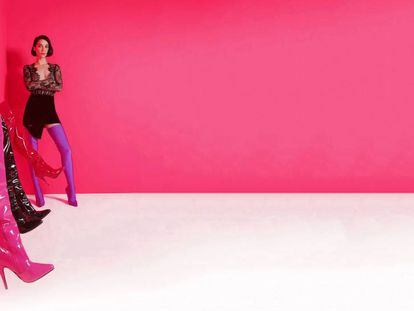 St. Vincent, en una imagen promocional de su nuevo disco.