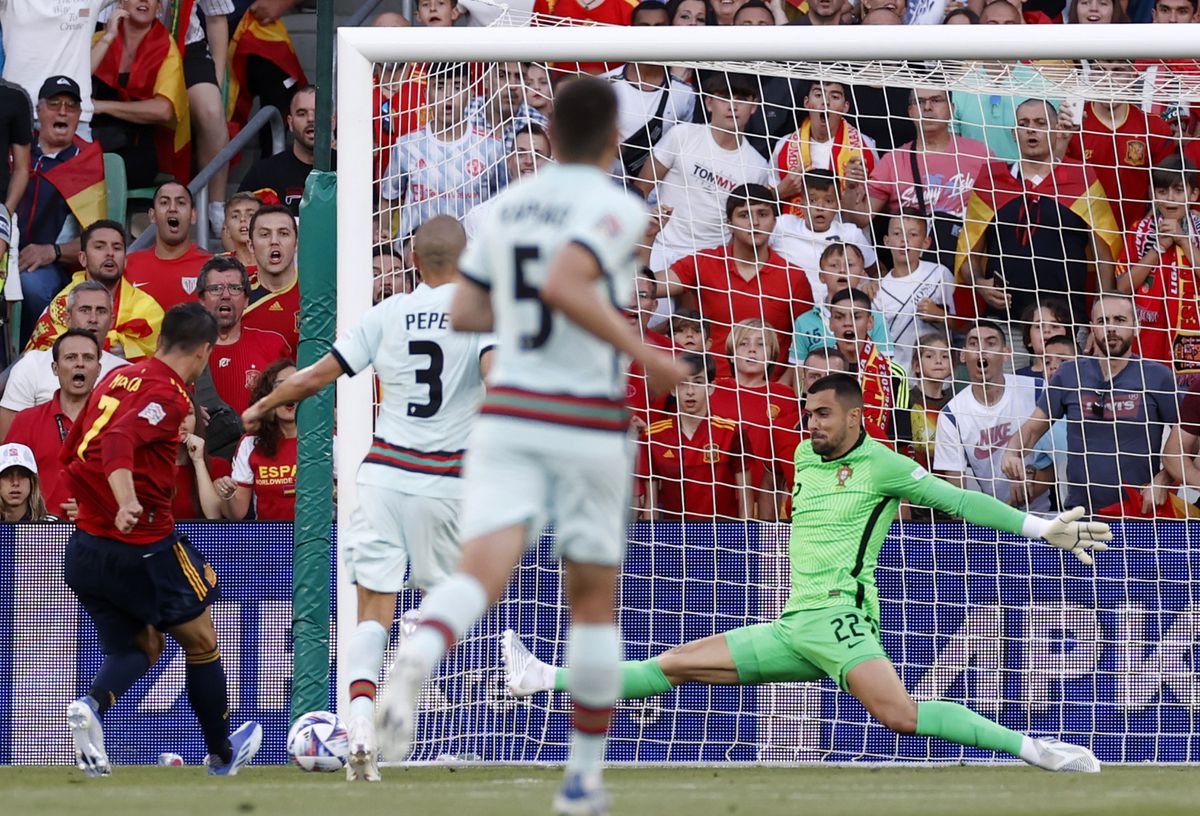 Espanha e Portugal empatam 1-1 na Liga das Nações |  Esportes