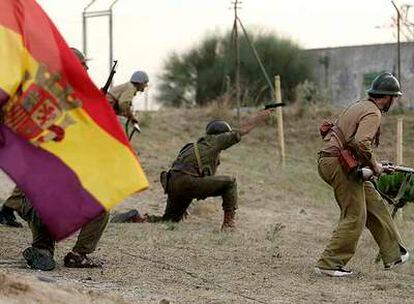 Recreación de la batalla de Brunete, de la que se cumplen 70 años.