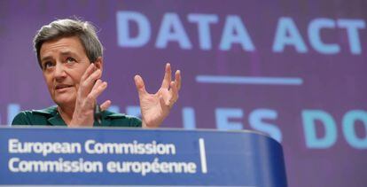 Margrethe Vestager, comisaria de Competencia de la UE. 