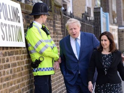 El alcalde saliente de Londres, Boris Johnson.