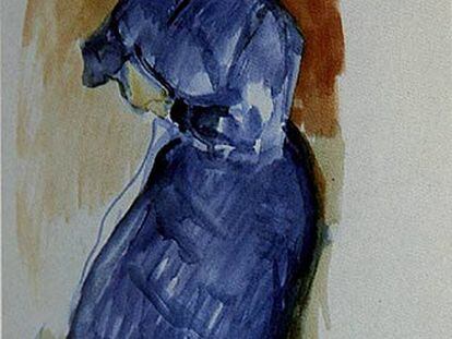 <i>Vestido azul,</i> de Edvard Munch.