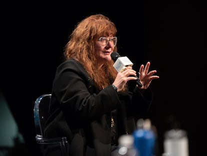 Isabel Coixet interviene en la presentación de la temporada cultural del Instituto Francés.